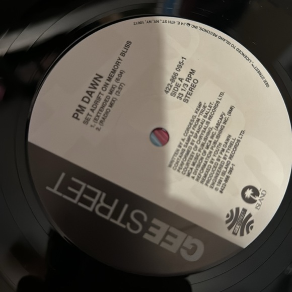 PM DAWN “Set a Drift On Memory Bliss” Vintage 1991 - 12” LP - Vinyl Record - Picture 7 of 15